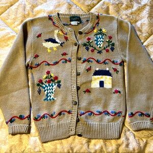 Vintage knit sweater